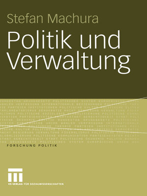 cover image of Politik und Verwaltung